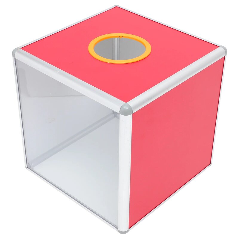Лотерейная коробка, коробка для хранения билетов из рафии, держатель для пожертвования, органайзер, коробка для пожертвования