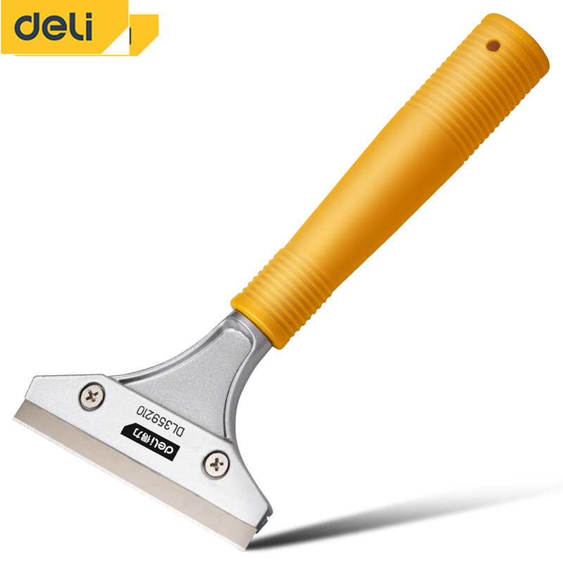 Deli Multipurpose Knife Wallpaper Paint Tiles Flooring Scraper Remover with SK5 Steel Blade Multitool Knife Cleaning Tools