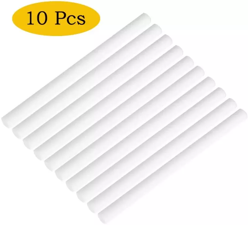10Pcs/Pack 7*142mm Humidifier Filter Replacement Cotton Sponge Stick for Usb Humidifier Aroma Diffuser Mist Maker Air Humidifier