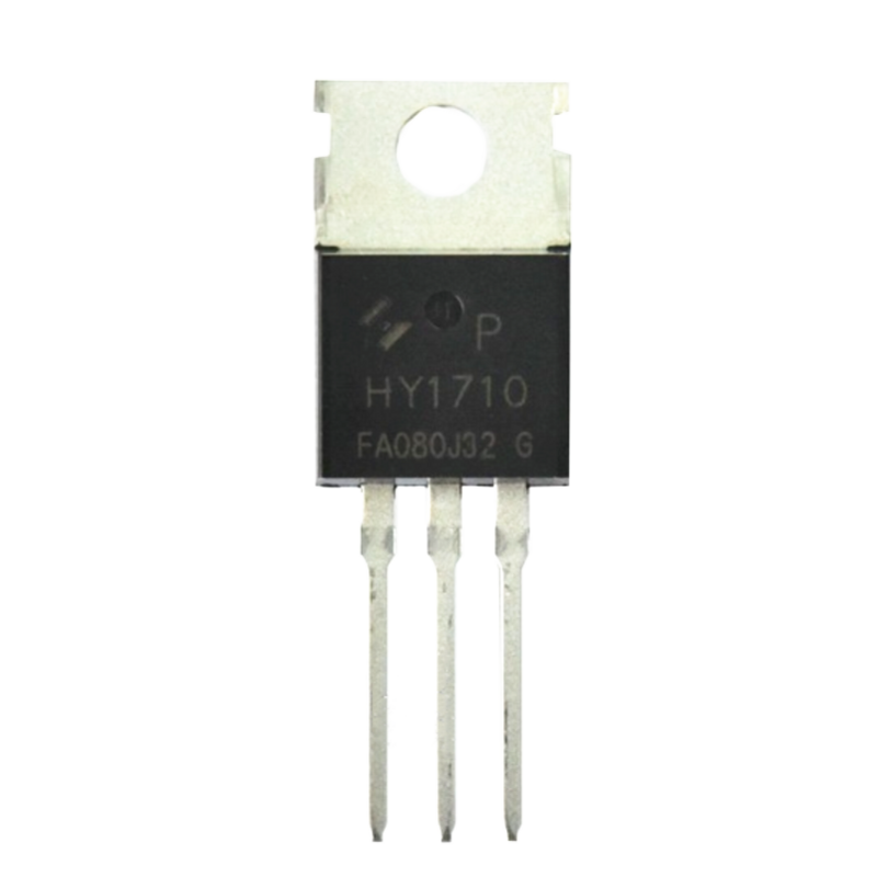 HY1710P TO-220-3 HY1710 N-채널 향상 모드 MOSFET, 70A, 100V, 정통, 신제품, 10 개/로트