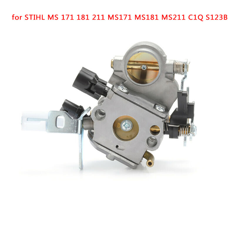 أدوات المكربن المناسبة لـ STIHL MS 171 181 211 MS171 MS181 MS211 C1Q S123B أدوات الاستبدال الرئيسية للحديقة