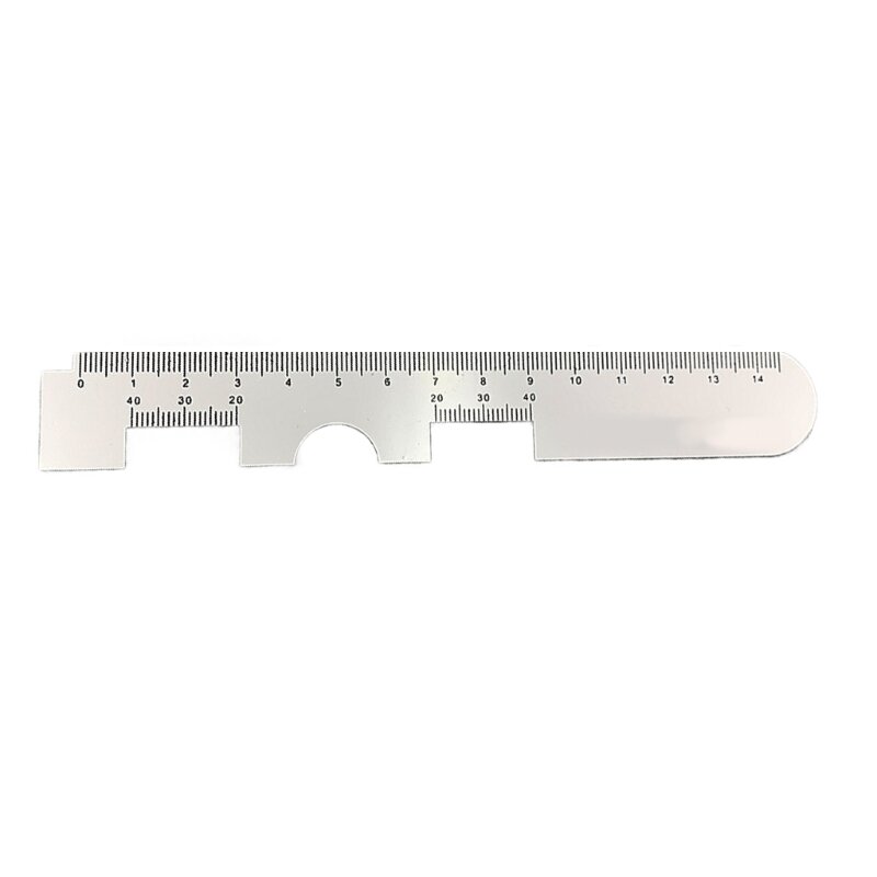 DONG Oogheelkunde Pupilhoogte Pupilafstand PD Meter Liniaal Optisch gereedschap Rechte liniaal