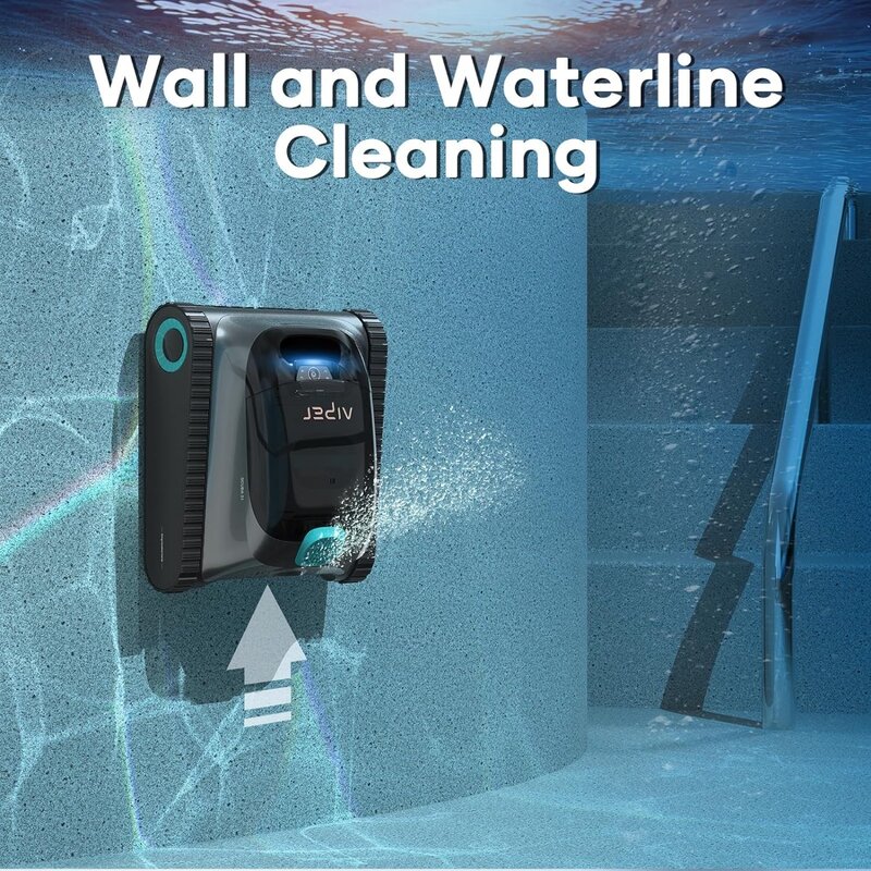 Akku-Roboter-Pool reiniger Pools taub sauger für Inground-Pools Wand wasserlinie Reinigung Wavepath 2,0 Smart Navigation (neu)