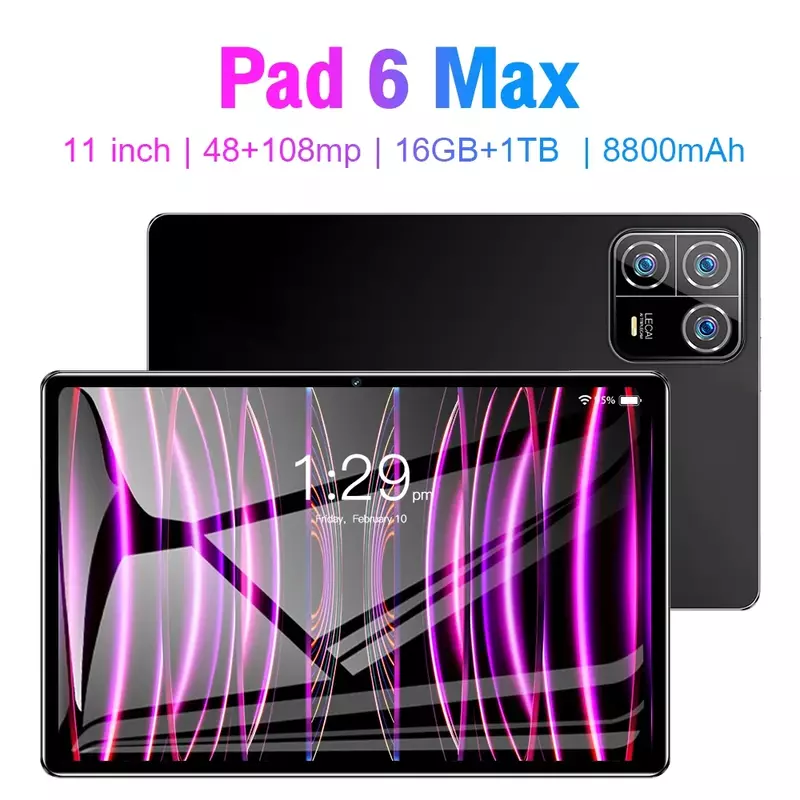 Xioami Original Smart Tablet Mi Pad 6 Max 11 Inch Android 13 Tablet Mi Pad 6 Pro Global 5G/Wifi Smart Tablet Dual SIM Unlocked