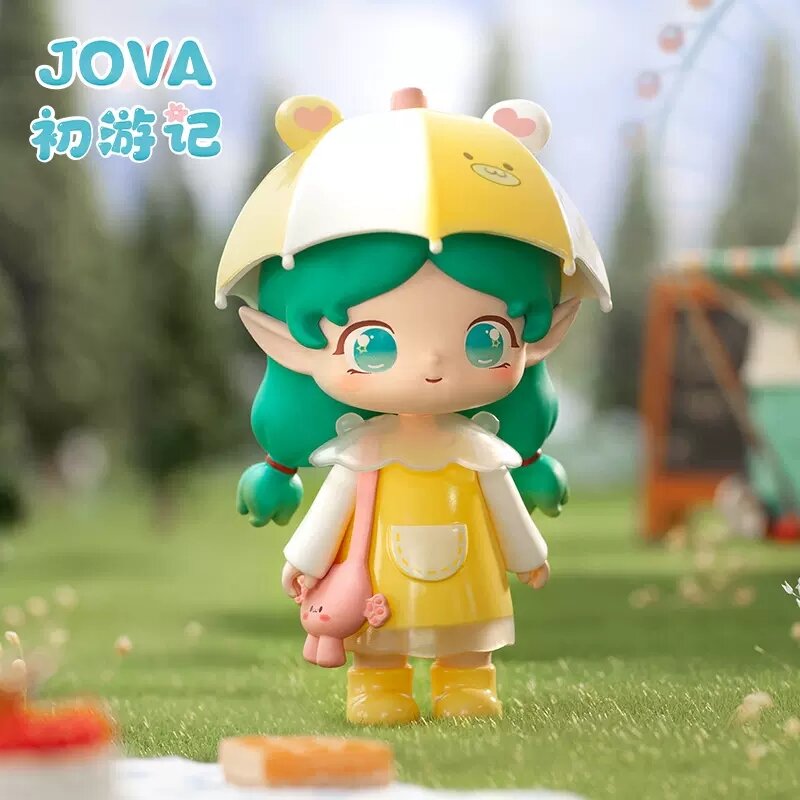 Jova erste Reise Serie Blind Box Überraschung sbox Original Action figur Cartoon Modell Geschenk Spielzeug Sammlung niedliche Sammlung