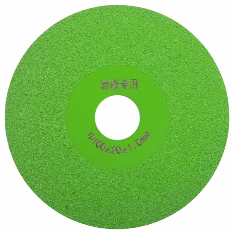 Chamfer dan penggilingan ubin cakram pemotong roda pisau pemotong cakram Gerinda hijau 100 × 20 × 1mm