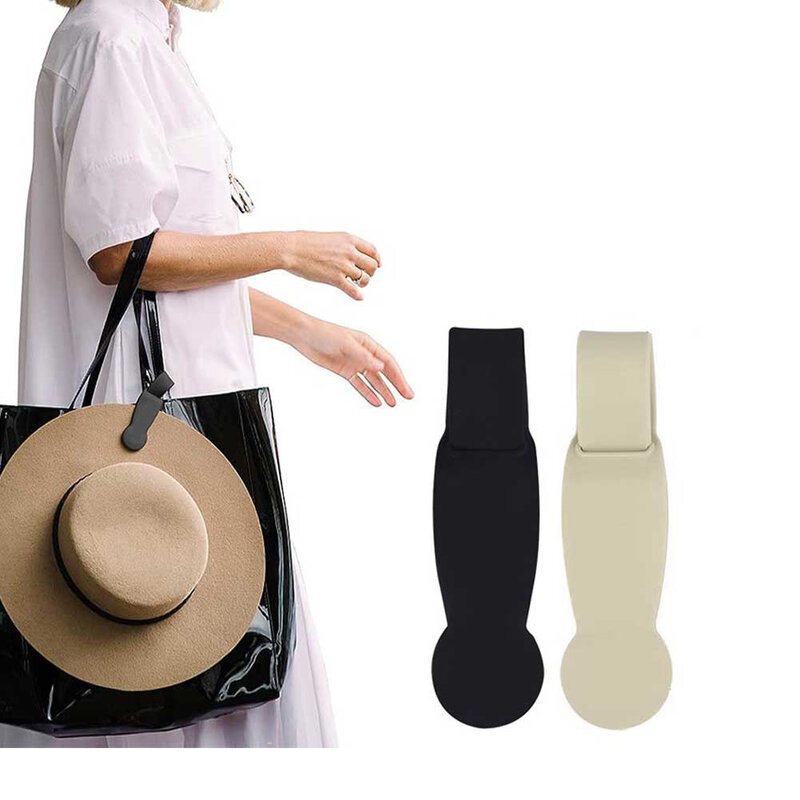 Hat Clips Holder Travel Leather Hat Clip Backpack Luggage Storage Bag Hat Holder Bag Clip Backpack Clip Outdoor Travel Supplies