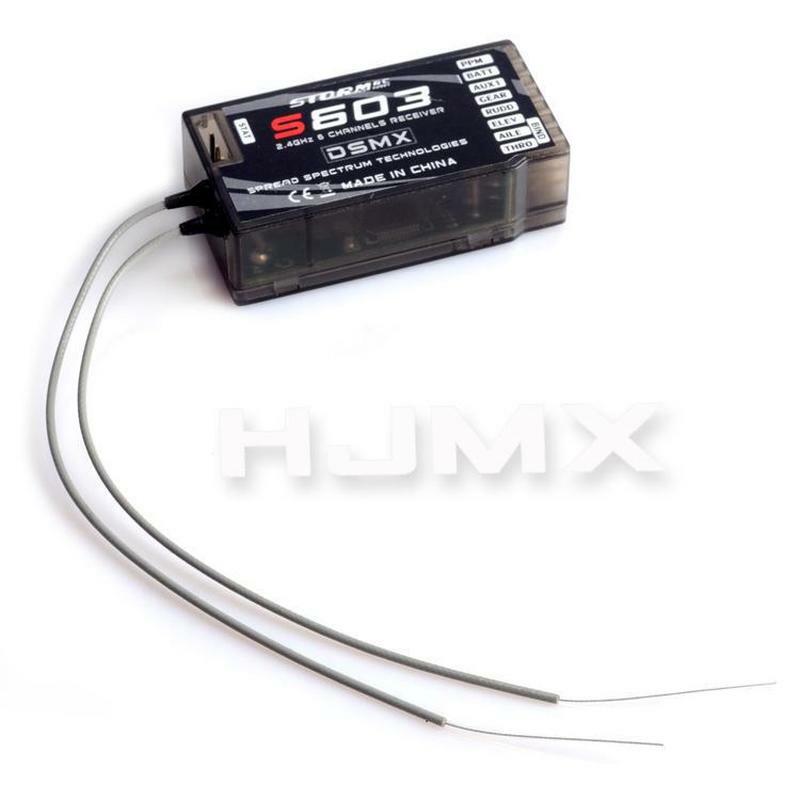 S603 Receiver Ultra Long Distance Dsm2 Dsmx 6-way Ar6210 Replacement With Separate Ppm Output