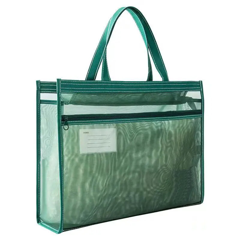 А3 художественное хранилище карманное художественное портфель Портативная сумка двухслойная вместительная нейлоновая сетка художественное портфель-органайзер с карманом