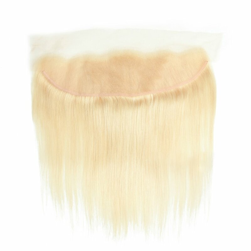 NEWMI − Perruque naturelle blonde, avec bonnet en dentelle, cheveux humains, 4x4, 13x4, 613, avec baby-hairs, avec baby-hairs, avec baby-hairs