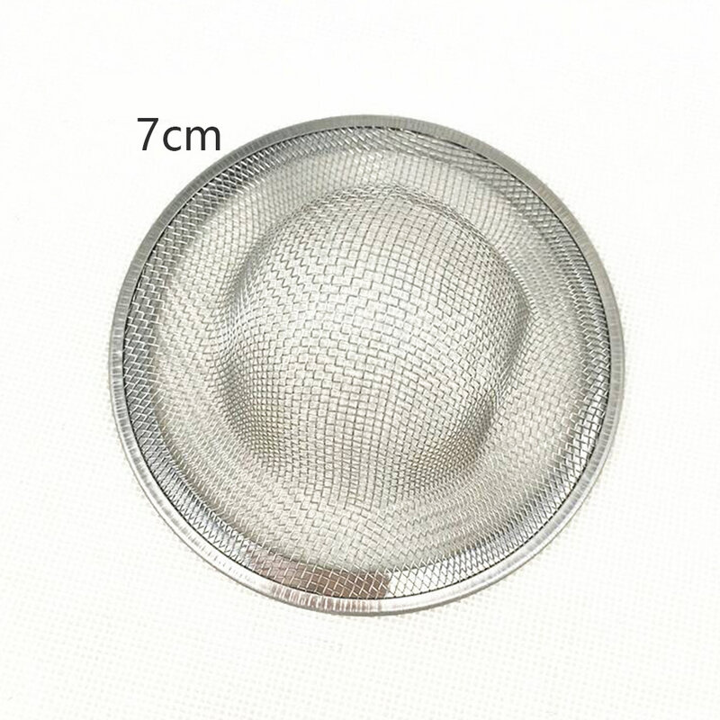 STEEL PLUG STRAINER Bath/Bathroom Sink Shower Drain Filter Cover Stainless Steel Hair Catcher UK Useful Things For Kitchen