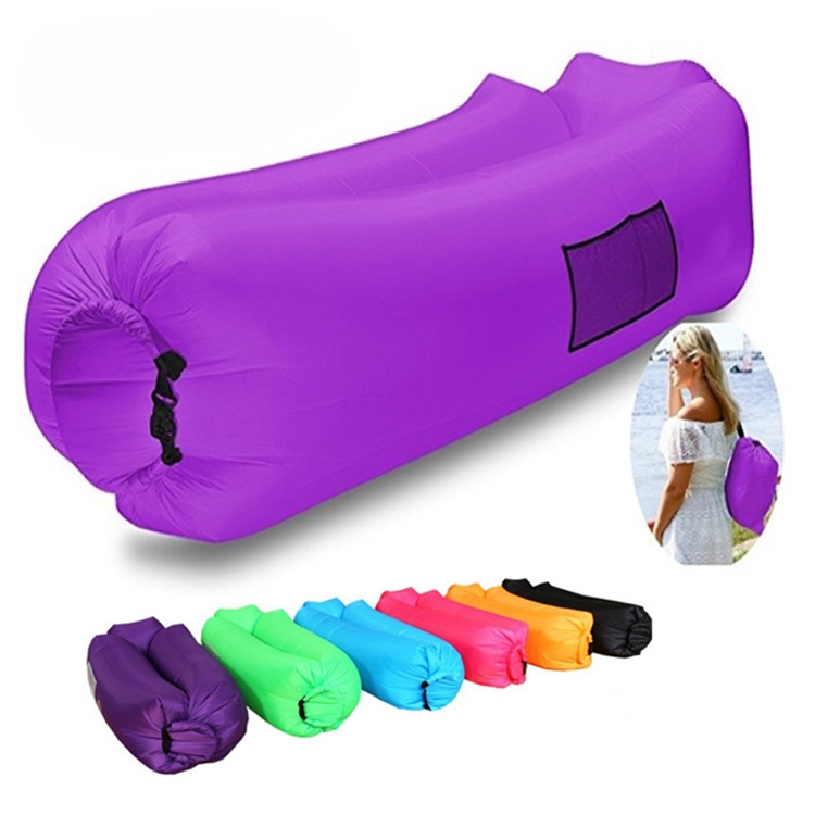 Elastic sofa Bleeding Sleeping Bag, Portable Lazy Air Sofa