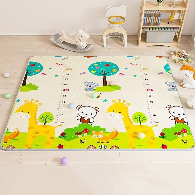 Tapete de jogo de segurança não tóxico para crianças, Baby Activity Gym Crawling Play Carpet, tapete de alta qualidade, 12 estilos para escolher, 200x180cm