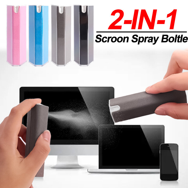 Flacone Spray multifunzionale per la pulizia dello schermo del telefono per IPhone IPad Macbook TV Tablet Kit igienizzante per la pulizia dello schermo portatile