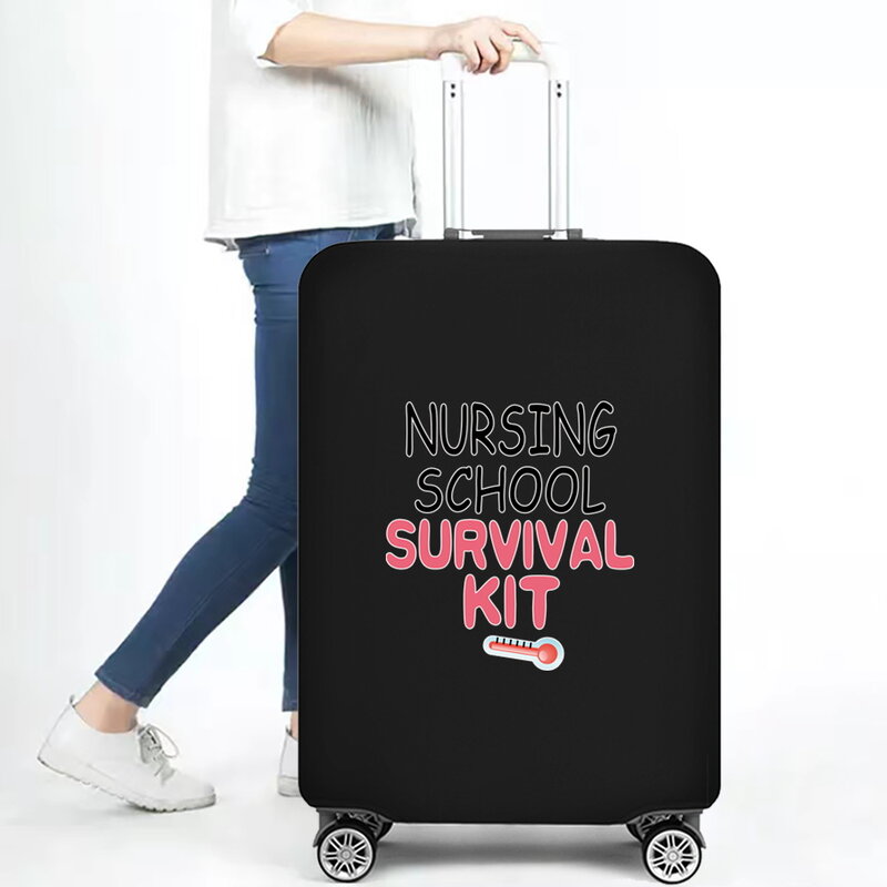 18〜28インチのスーツケース用の伸縮性のある保護カバー,旅行用防塵カバー