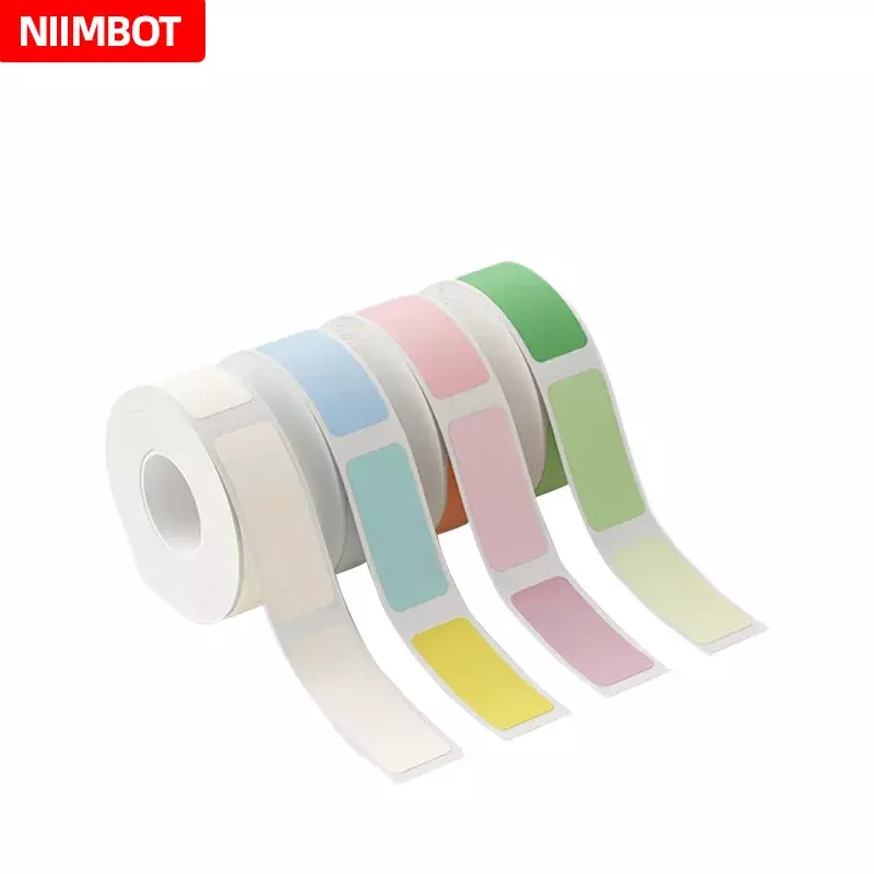 NIIMBOT D11/D110/D101 etichetta adesiva adesivo sensibile al calore conservazione della casa etichetta adesiva a colori per ufficio impermeabile