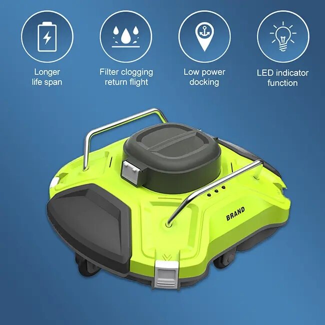 수영장 자동 진공 청소기 로봇, 최고 품질, IPX8