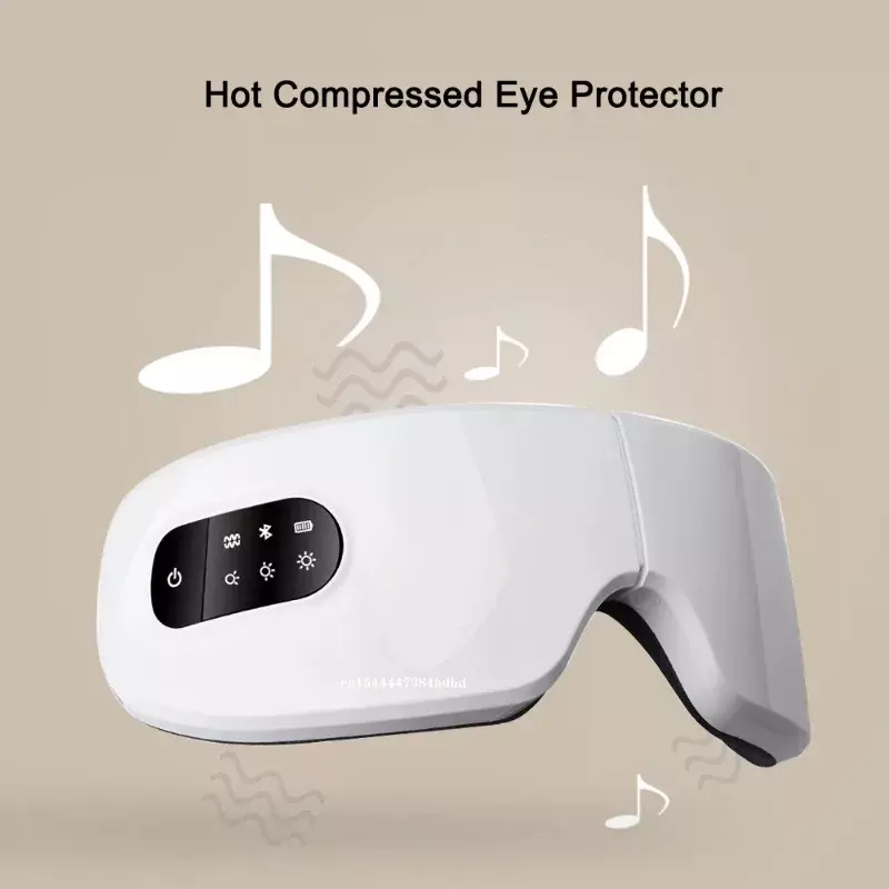 Augen massage gerät Smart Vibration Bluetooth Augen massage Pflege Anti-Falten heiße Kompresse Heizung Müdigkeit reduzieren Brille Ermüdung beutel