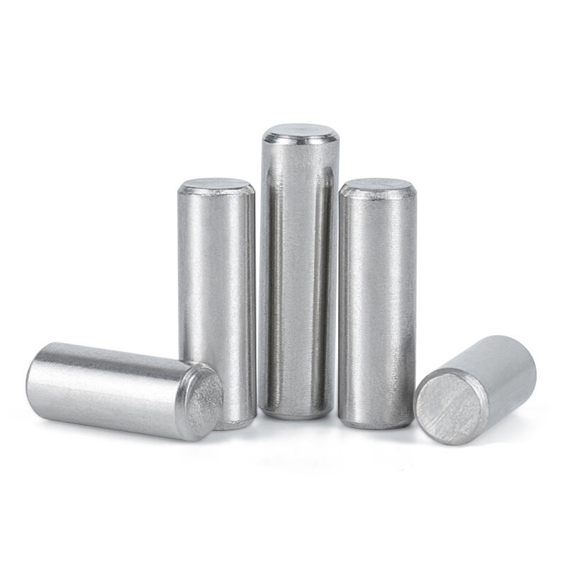 M1 M1.5 M2 M2.5 M3 M4 M5 M6 M8 M10 Cylindrical Pin Locating Dowel 304 Stainless Steel Fixed Shaft Solid Rod GB119 4~100mm