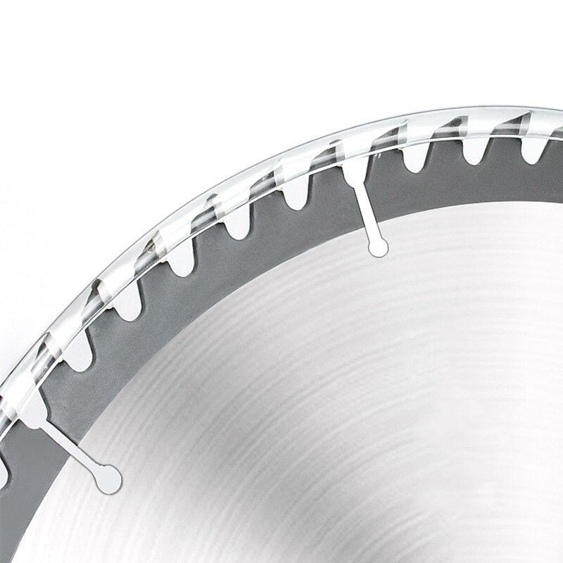 TCT 136mm woodworking circular saw blade with 48 teeth, hard alloy saw blade used for cutting wood