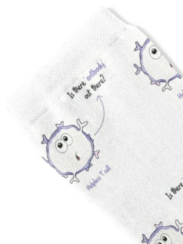 Hilflose t-Zelle gibt es jemand Antikörper da draußen? Socken Retro HipHop Socken für Mädchen Männer