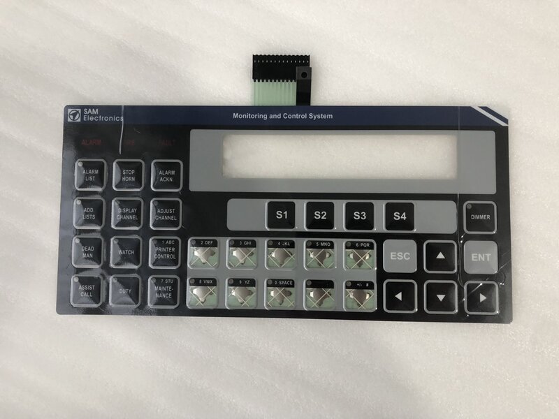 Keypad membran sentuh Kompatibel Penggantian baru untuk SAM EMP2200-m lyngso