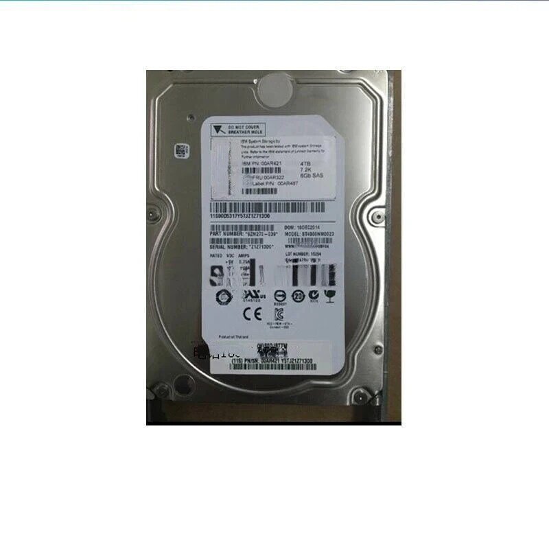 Жесткий диск для IBM AHD3 4T 4TB 7,2 K 6Gb SAS FRU 00AR322 V7000 Gen2