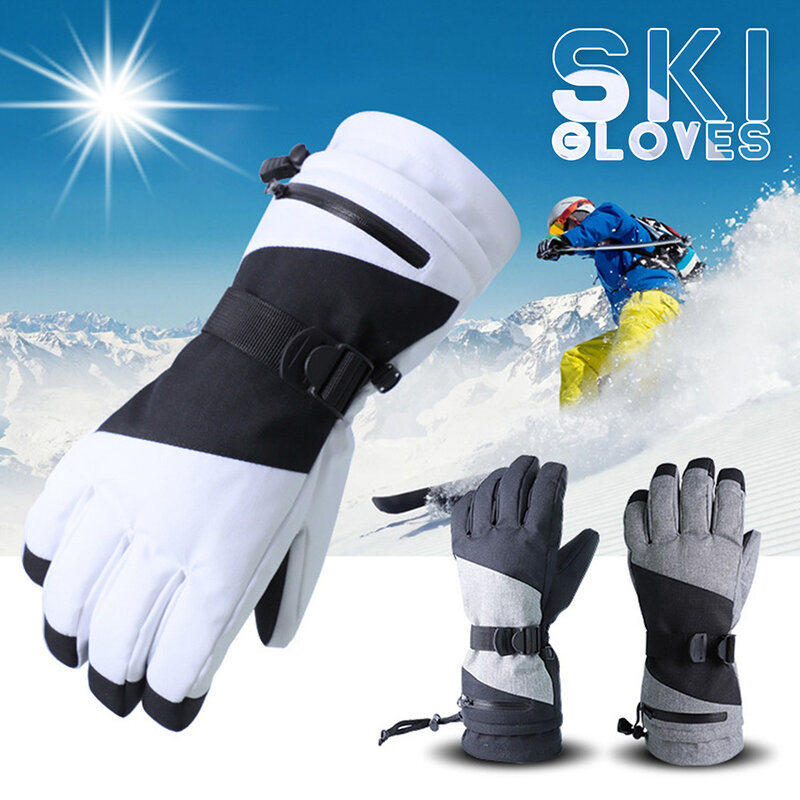 Universal Cycling Gloves Waterproof 5 Finger Warm Gloves For Women Men