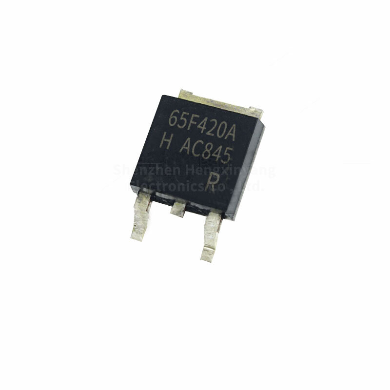 10 buah Transistor transist65f6420 TO-252/TO-263 8.7A 650V Transistor MOSFET daya