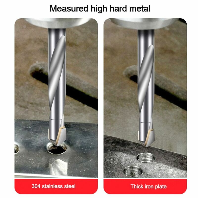 Tungsten Steel Twist Drill Carbide Alloy Drill Bit Wood Metal Hole Cutter For CNC Lathe Machine Drilling Tools