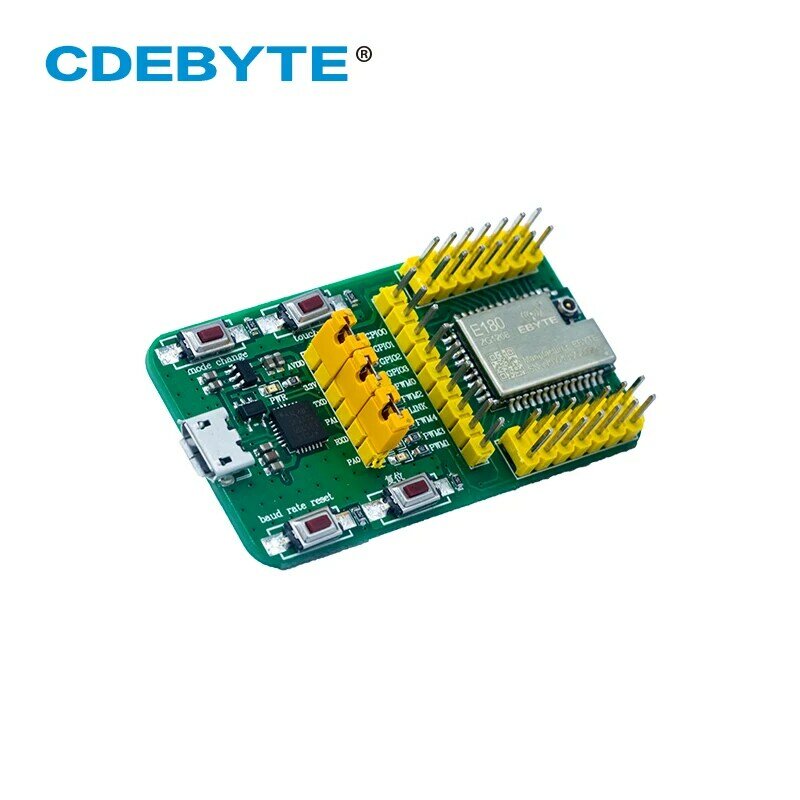 CDEBYTE-Kit de prueba EFR32 ZigBee 3,0 para casa inteligente, módulo de transmisión transparente para red inalámbrica, E180-ZG120B-TB, USB 2,4G