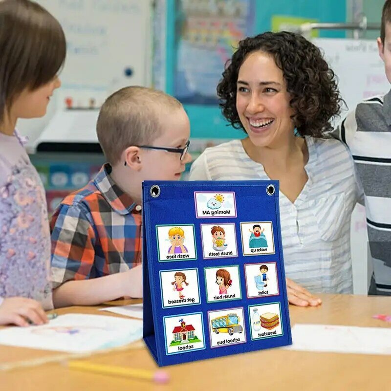 Programma visivo per bambini tabella degli adesivi per il comportamento dei bambini tabella degli adesivi per il comportamento dei bambini calendario per l'apprendimento dei bambini robusto e