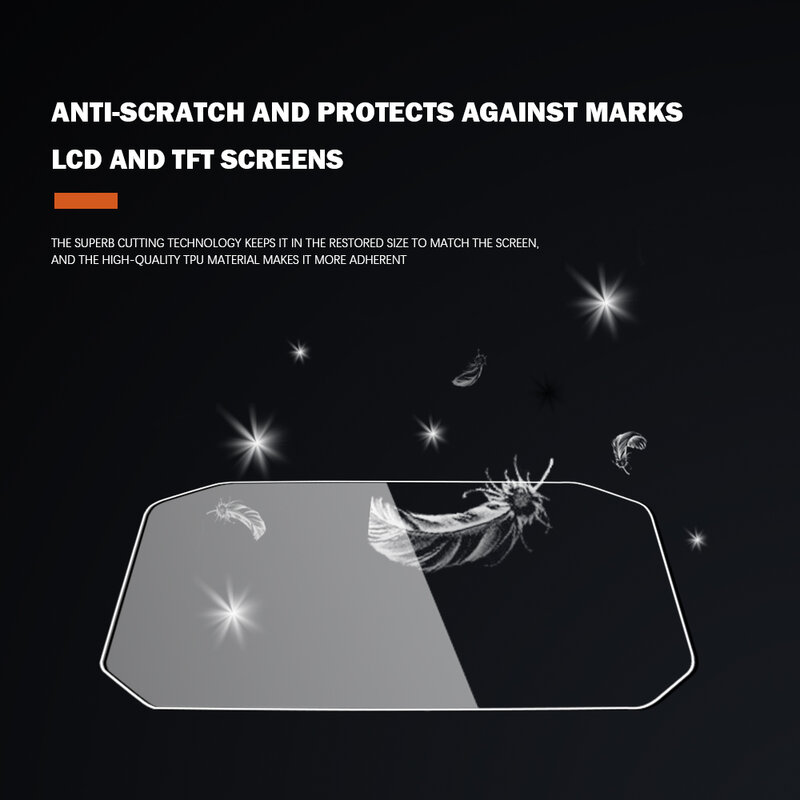2023 XL750 Transalp akcesoria ekran deski rozdzielczej Protector dla Honda XL 750 2023 Screen Protector folia chroniąca przed zarysowaniami