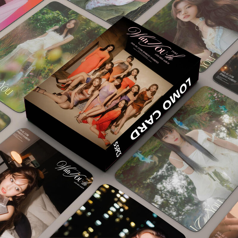 54 Stks/set Kpop Tweemaal Itzy Photocard Nieuw Ablum 2024 Korea Ansichtkaart Lomo Kaarten Fotokaart Schattige Posterprint Fans Giftds Fans Cadeau