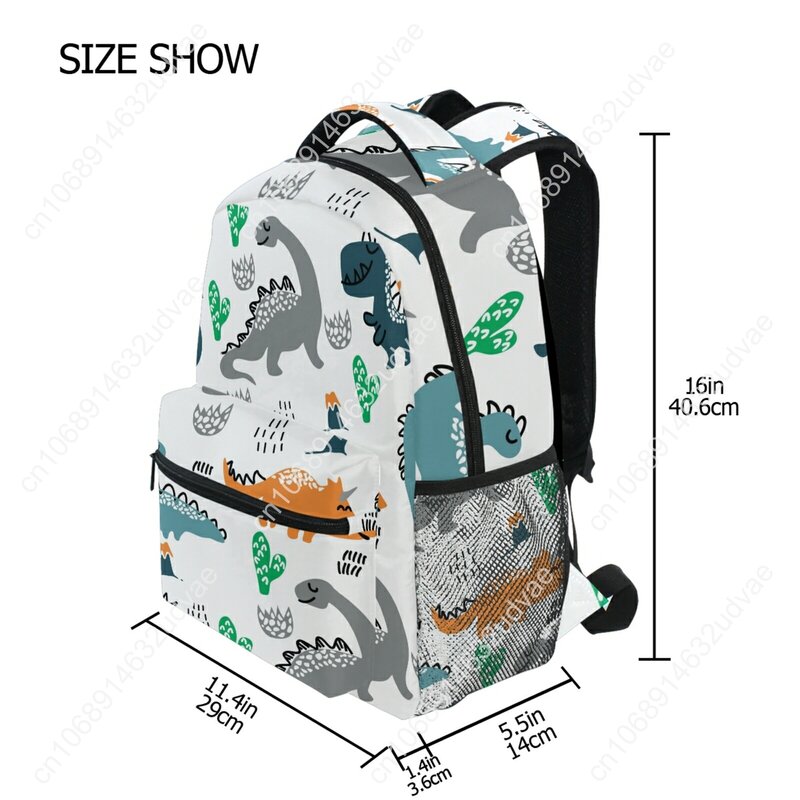 2021 Junge Mädchen Schule Rucksack Dinosaurier Druck Schult asche Kinder Rucksack Cartoon Tier Studenten tasche für Kinder Buch Rucksack