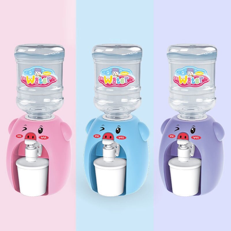 Mini Drinkwaterdispenser Speelgoedkeuken voor Speelhuis Speelgoed Simulatie Waterdispenser Leuk voor Speelhuis Servies voor K