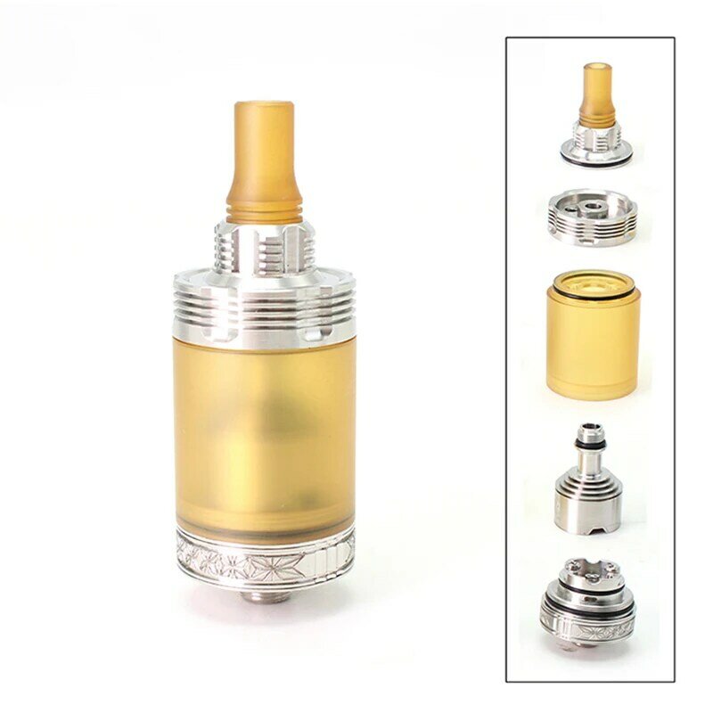 SXK Style 415 RTA The second generation 4ml Adjustable Airflow Tank  Four one five  Atomizer Single Coil Tank 316ss