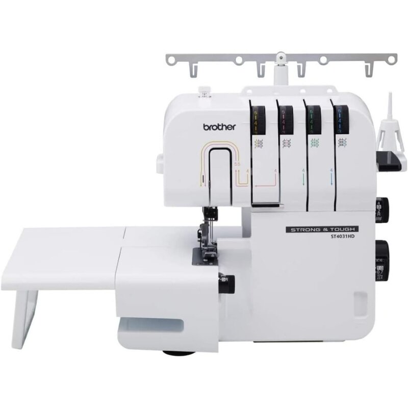 Brother ST4031HD Serger, Strong & Tough Serger, 1,300 Stitches Per Minute, Durable Metal Frame Overlock Machine
