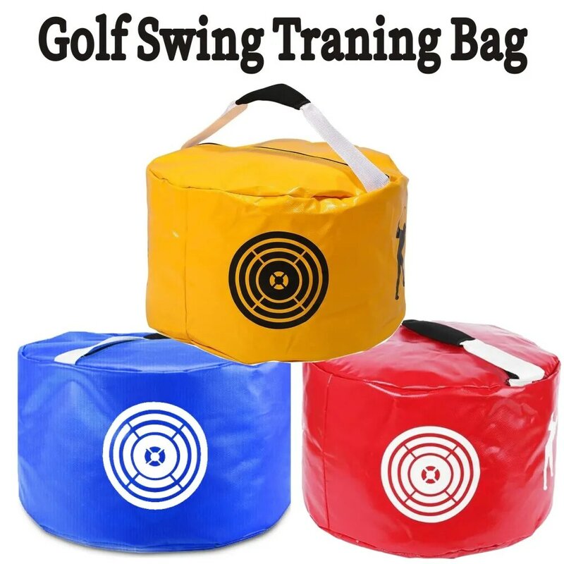 Golf Swing Huấn Luyện Túi Golf Điện Tác Động Xoay Viện Trợ Thực Hành Đập Tan Đánh Đánh Túi Đa Năng Golf Tập Thể Dục Gói