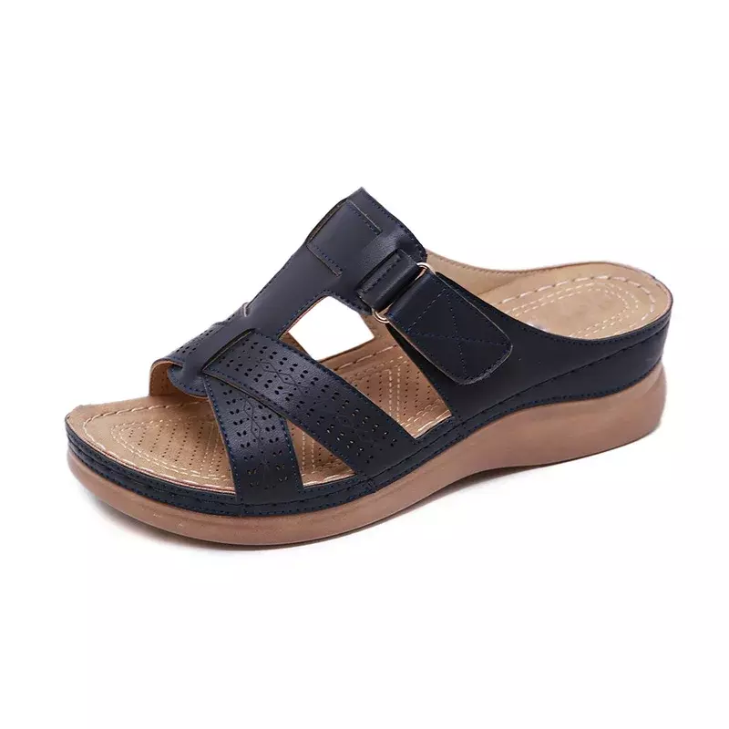 Sepatu 2023 baru Sandal wanita Flip flop modis musim panas 580 Flat Solid Sandal Sandal datar gratis pengiriman #23121402