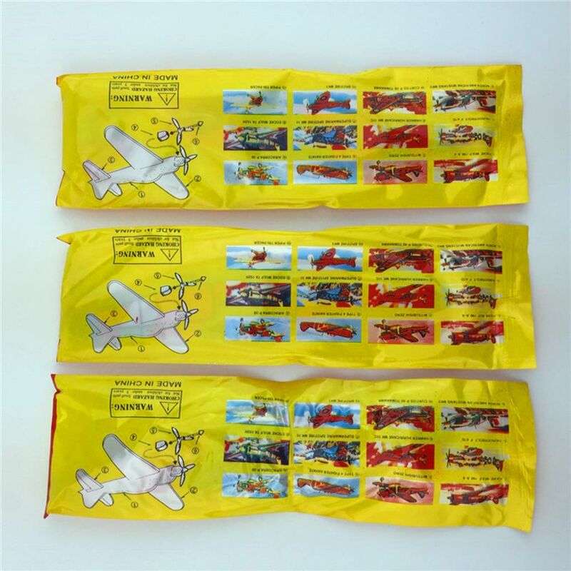10 pezzi vendita calda borsa per feste riempitivi gioco gioco tiro a mano schiuma aereo giocattolo aereo aliante volante modello di aeroplano
