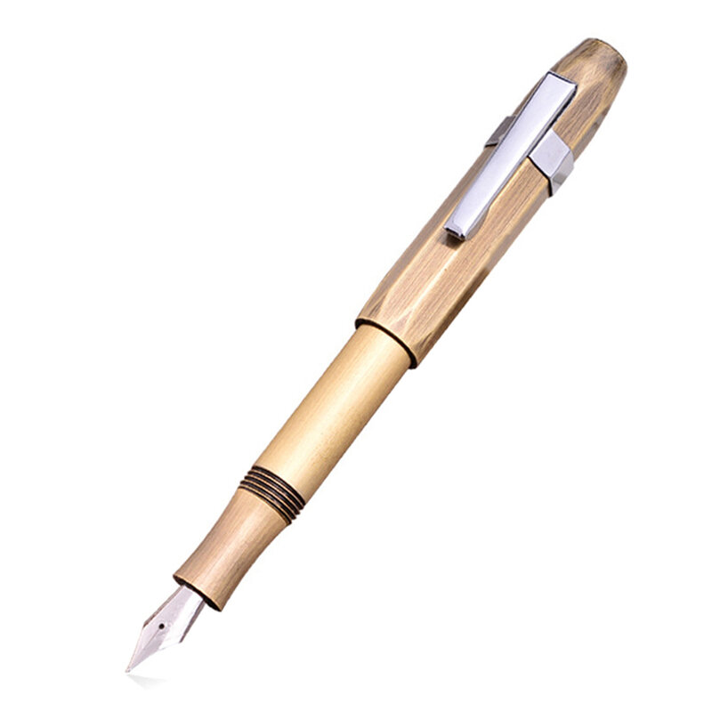 Vintage Pen Metalen Studenten Gift Draagbare Business Pen Voor Kantoor School Zakelijk Schrijven