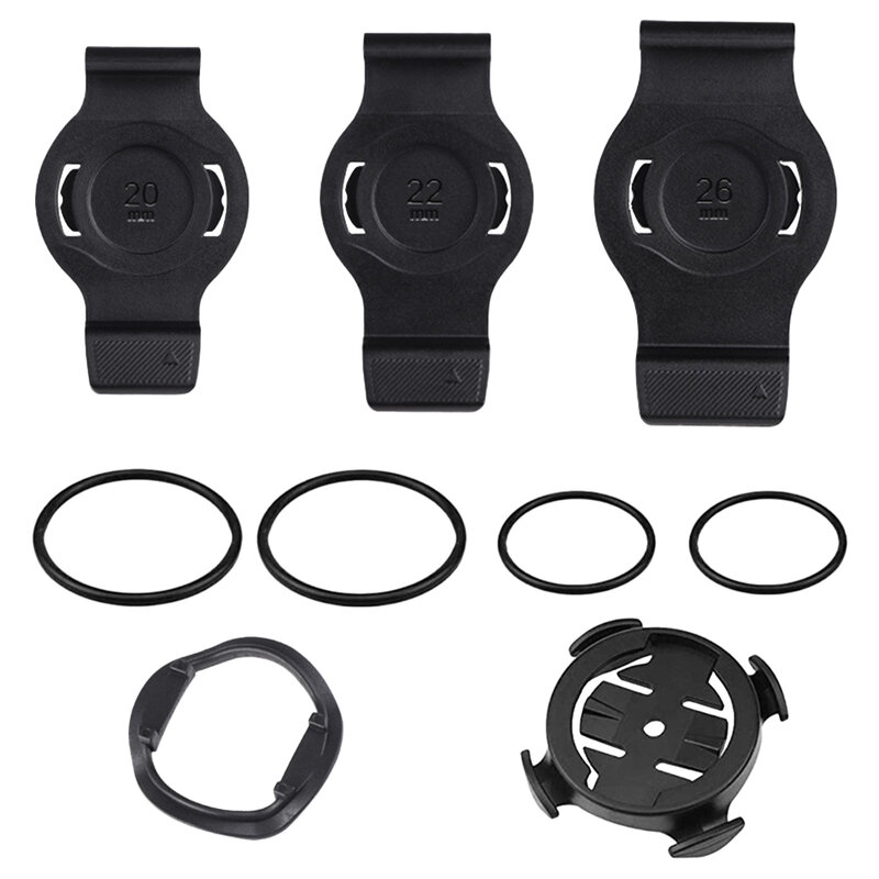 20/22/26mm Bicycle Stopwatch Mount Removable Bike Watch Mount QuickFit MTB Bike Stopwatch Base for Garmin