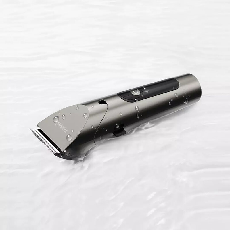 Youpin RIWA maszynka do włosów profesjonalny elektryczny trymer dla mężczyzn z ekranem LED zmywalny akumulator mężczyźni potężna moc stalowa główka
