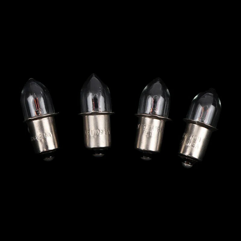 P13.5S Base Bulbs Old Style Flashlight 2.4V 3.6V 4.8V 6V 7.2V 0.4A 0.5A 0.75A Replacement Bulbs Torches Work Lamp 1pc
