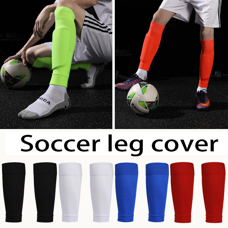 Warmers Sock Leg 1 Football Sports Pair Adult Shin Men's Guard Calf Socks Children's Leg Brace Sock Compression Protection Gear