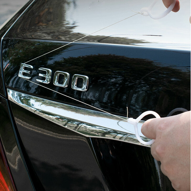 Removedor de adhesivo de coche, herramienta de pelado de logotipo de coche, quitar rápidamente sin dañar la pintura del coche, limpiador doméstico, eliminación de pegatinas de superficie