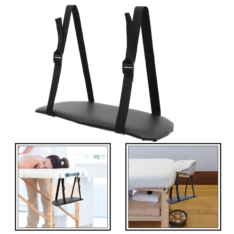 Mesa de massagem portátil para cama braço, acessório confortável, pendurado beleza pedal, ferramenta universal, Rack Pad