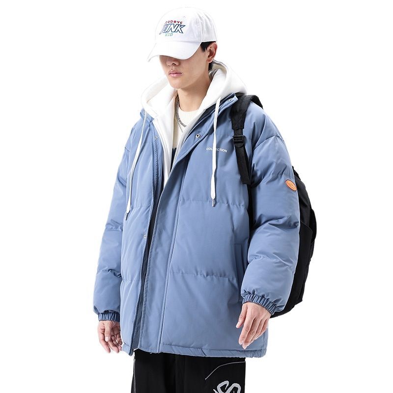 Winter Warm Jacket Men’s Streetwear Fashion Parka Men Hooded Thick Korean Fashion Loose Coat For Men Women Winter New