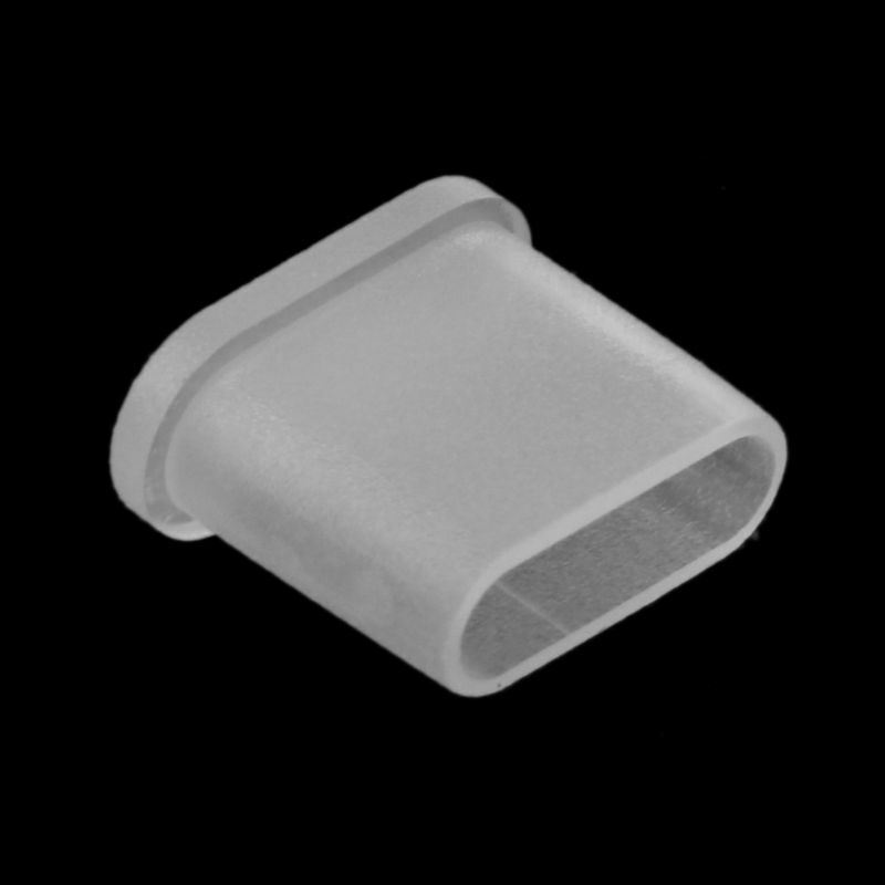 10 Stuks Duurzame Stof Plug Protector Cover voor USB Type-C Mannelijke Poort Drop Shipping